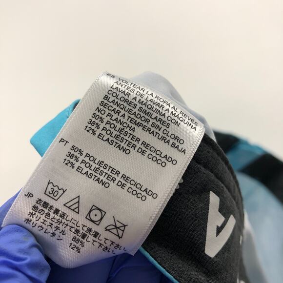 Vissla 32 (Fit 32W) Surf Swim Board Stretch 8" Shorts All Over Print Blue MINT - Picture 8 of 8